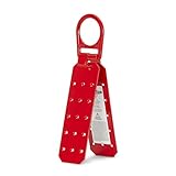 Peakworks Fall Protection V8229100 Industrial/Construction Reusable Roof Anchor Bracket, Hinged, OSHA/ANSI Compliant, Temporary, Red (Anchor Screws Sold Seperately)