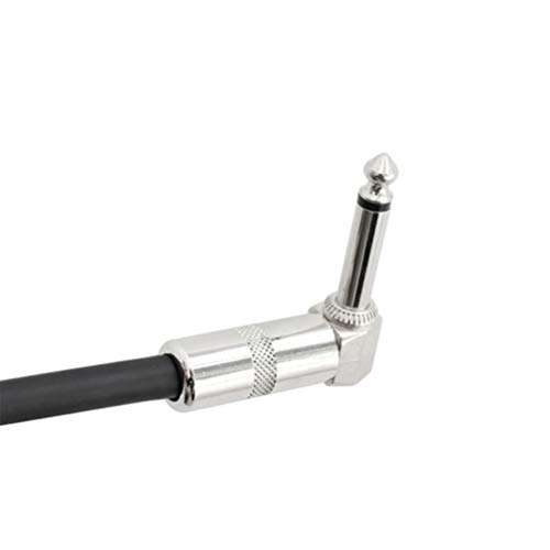 EXCEART Guitarra Patch Cable Cabo de Áudio Instrumento Instrumento Musical Acessório- 30Cm/ 11. 8In