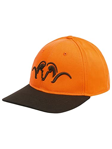Blaser Striker - Gorra de caza con logotipo bordado de algodón 100%, color naranja, naranja, L XL