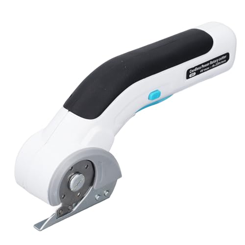 Tesoura Elétrica Sem Fio, Mini Cortador Elétrico 4V Com de Afiação Automático, Interruptor de Trava