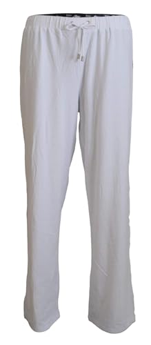 Pantalon large en coton John Galliano pour homme élégant noir