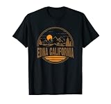 Vintage Edna, California Mountain Hiking Souvenir Print T-Shirt