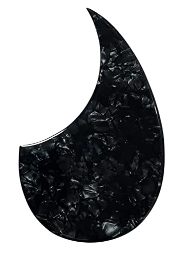 JX^M^[sbNK[h Fits OM 18V Acoustic Guitar Crystal Self Adhesive Pickguard (ubNp[)