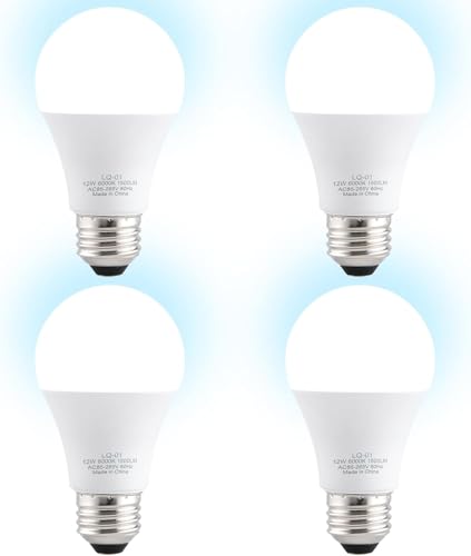 LQ BSDERA 4PK Garage Door Opener Light Bulbs, 1500LM Ultra Bright, Minimize Interference, Compatible...