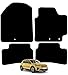 Price comparison product image Carsio Carpet Car Mats For Kia Stonic 2017 Onwards 4 Piece Set Tailored Fit Floor Mat Complete Accessory Black Custom Fitted - All Weather, Anti-Slip Backing & Black Trim