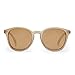 Le Specs Bandwagon Sunglasses - Matte Stone, Round, Unisex, Classic 'Everyday' Style
