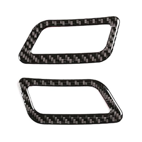 akddaf 2 Embellecedores Laterales For Salida De Aire Salpicadero Delantero, Compatible For Nissan, X-Trail 2014-2018 decoración de salida de aire acondicionado