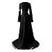 Auifor Vestido Medieval de Mujer Renacimiento Fit Vestido Largo Irregular de Manga...