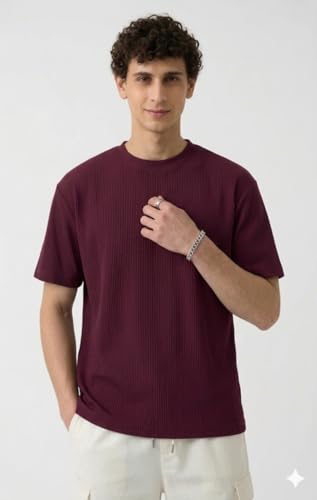 Image of Zilcon Men's Casual Round Neck T-Shirt Short Sleeve T-Shirt Summer Beach Hippie T-Shirt