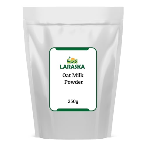 Oat Milk Powder 250g, Dairy and Soy Free, No Sugar Added, Vegan, Non GMO by Laraska