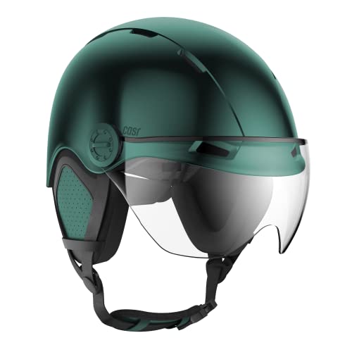 Casque trottinette protection pluie et vent CASR Style visière amovible taille M