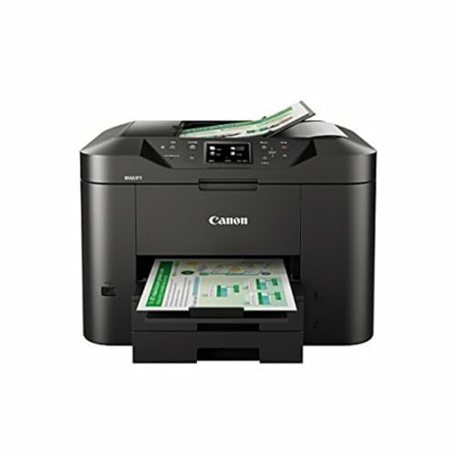 Canon - Maxify MB2750 - Imprimante Multifonction Jet d'encre, 24 ipm (Impressions par Minute) en Blanc et Noir, 15,5 ipm en Couleur, 600 x 1 200 dpi - Noir/Anthracite