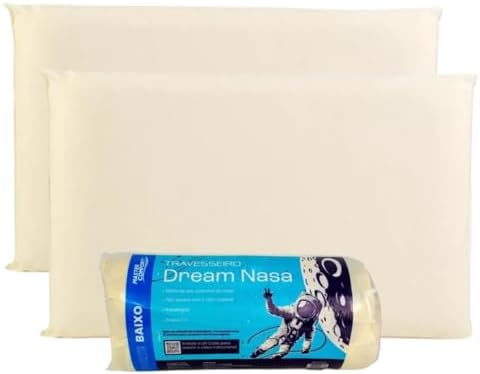 Master Comfort, Kit 2 Travesseiros Dream Nasa Rolinho 38X58X10 Vi...