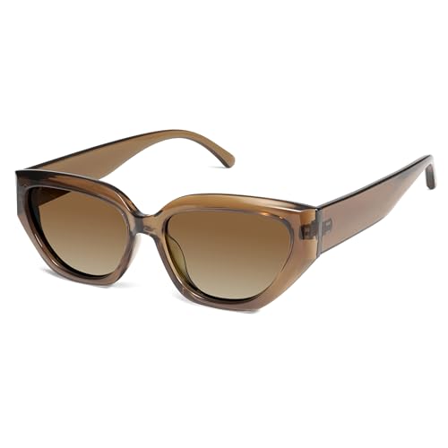 SOJOS Cute Cat Eye Polarized Sunglasses