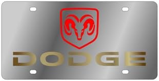 Dodge Logo License Plate