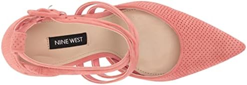 Nine West Women's Festa Pump, Coral Orange, 8 | Image 4