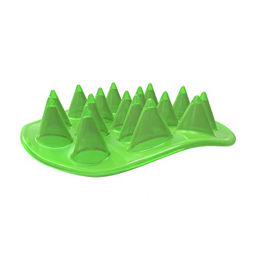 Floppy Spike Dog Frisbee Soft: Best Flexible Flying Dog Toy | Made in USA | Medium & Large Dog Frisbee | Best Dog Toy for Toss & Dog Fetch | Teach Your Dog Fetch | Soft Flexible Dog Toy Flying Disc