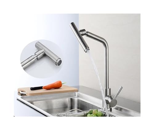 Fregadero de acero inoxidable que elimina salpicaduras grifo 360 2