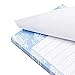 Juvale 12-Pack Magnetic Notepads for Refrigerator - Elegant Shopping List, To-Do, Memo, Scratch Pads - Grocery List Notepad (6 Colors, 60 Sheets Each)