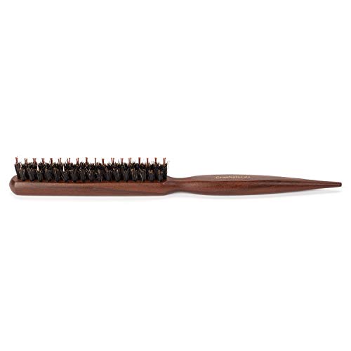 Grannaturals 850746007678 Boar & Nylon Bristle Styling Brush - Teasing Comb With Rat Tail Pick thumb #7