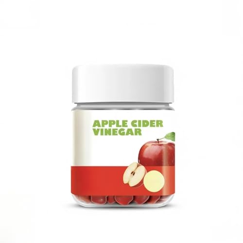 Gummies au vinaigre de cidre de pomme, pour la perte de poids, la digestion, la désintoxication naturelle | avec acide folique betterave grenade