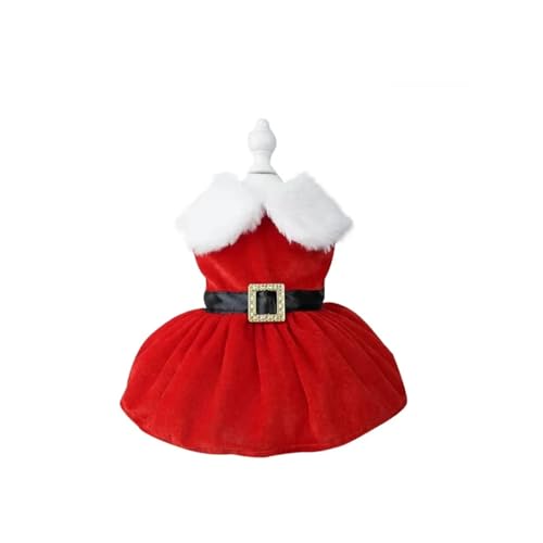 �N���X�}�X���p�h���X ���킢�����̎q�p�~�� �_�炩�����^�y�b�g�p�Ԃ��X�J�[�g�X�[�c ���K �������ȒP ���^���p(RedBlack,L)