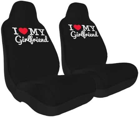boazz I Love My Girlfriend Car Seat Covers Universal Car Seat Cover for Most Vehicles