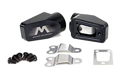 Motion Raceworks Billet Valve Cover Breathers Black Anodized (Pair)