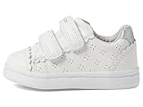 Obermaterial: Synthetik Geox Baby-Mädchen B DJROCK Girl Sneaker, White/Silver, 22 EU