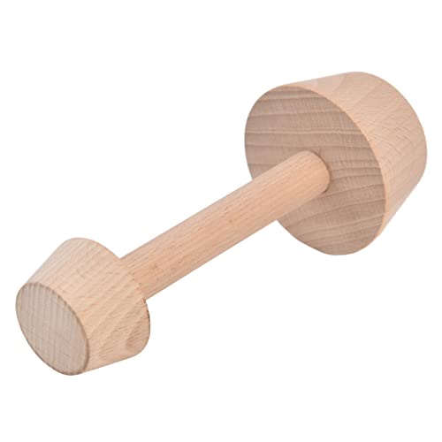 KIMISS Wooden Egg Tart Mold Mini Pie Maker for Egg Tarts, Muffins, Pecan Pies and Desserts - Double Sided Baking Tool