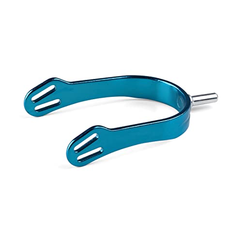 HORZE Aluminum Interchangeable Spurs - Blue - Ladies