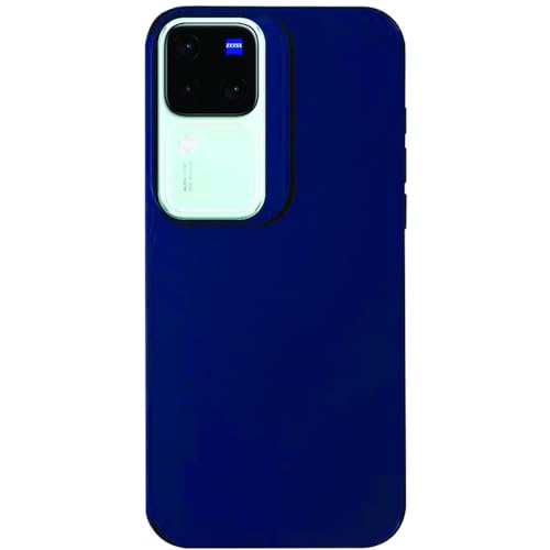 Solimo Vivo V30 Pro 5G Back Cover | Camera Bump Protection & Inner Velvet Fabric Lining | Ultra Slim Matte Soft Rubberised Case Cover for Vivo V30 Pro 5G (Blue) (B0D2P9F39G) Amazon Price History, Amazon Price Tracker