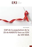  CAP de la population de la ZS de KADUTU face au CDV du VIH SIDA