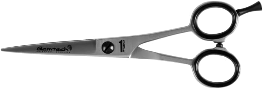 One Hairdressing Scissor - Ergonomic Sharp Edged Hairdressers Scissors - Ideal for hairdressing, cutting and styling (6 inch)