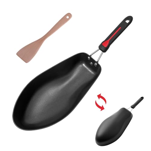 WVP7U05NZ5PONQKR9P1 Molde de pescado, cazuela de pescado, cacerola, olla de cocina, sartén parrilla, bandeja para carne, sartén, sartén, sartén, freidora con