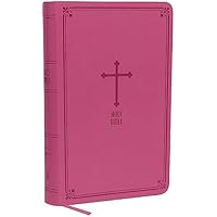 NKJV, Deluxe Gift Bible, Leathersoft, Pink, Red Letter, Comfort Print