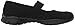 Skechers Women's Seager-Power Hitter-Engineered Knit Mary Jane Flat, Black/Black, 11