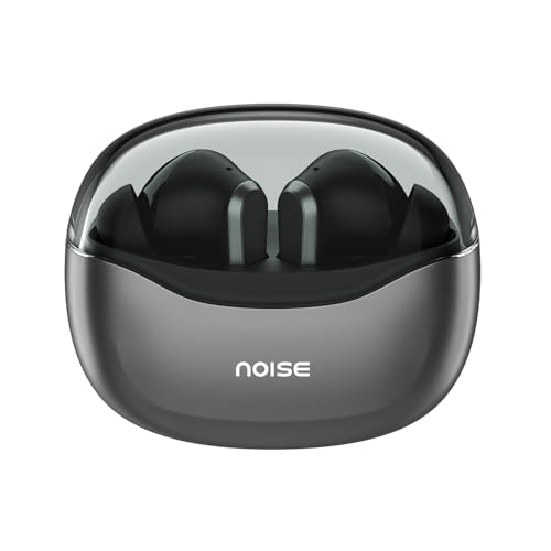 Image of Noise Buds VS601 in Ear Truly Wireless Earbuds with 50H of Playtime, Transparent Case Lid, Quad Mic ENC, Dual Device Pairing, 10Mm Driver, BT V5.3 (Graphite Black)