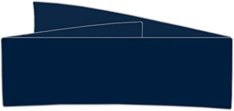 LCI Paper Midnight Blue Invitation Belly Bands, Colors Matt, 12 Inch, 25 pack