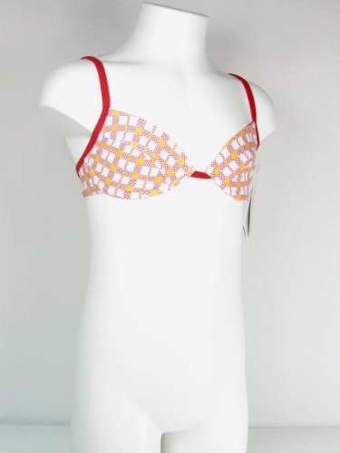 eleMar  Chica Bikini Top, Rígida, 104 176, Nuevo Rojo rojo Talla:164