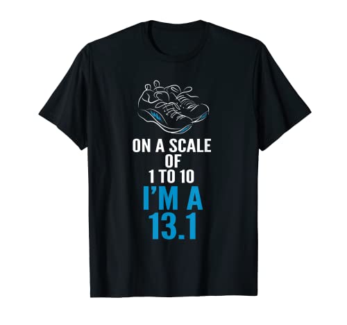 Camiseta de media maratón en una escala de 1 a 10 Camiseta