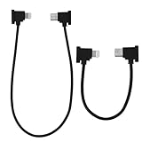 Conception du produit : les deux extrémités sont dotées d'un connecteur à angle droit, permettant au câble de s'adapter parfaitement à l'intérieur des télécommandes sans se plier ni dépasser. Maintient votre configuration propre, sécurisée et facile à transporter tout en réduisant la tension sur les câbles.