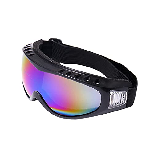Qikafan Snowboard Ski Goggles Gear Skiing Sport Adult Glasses Anti-Fog Sun Protection Lens
