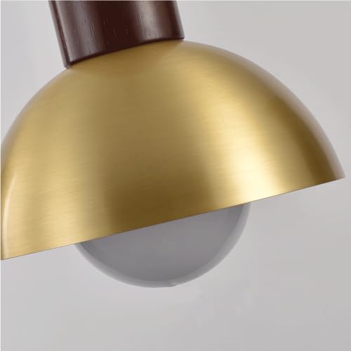 Suspension bois E27 éclairage rétro pour salon et bar - 2