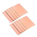 MAGICLULU 20 Stück 7x10cm Einseitige Robuste Leiterplatten aus Dickwandigem Material für Stromversorgung Universelle Experimentierplatine für Elektrische Selbstgemacht Projekte