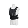 CYBEX Gold Babydrager Maira.tie, vanaf de geboorte tot ca. 2 jaar (ca. 3,5 – 15 kg), 100% katoen, Lavastone Black