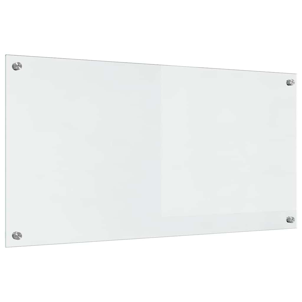 Generisch Küchenrückwand 2 pcs Transparent 100 x 50 cm Gehärtetes Glas,Heim Garten,Küche Esszimmer,Küchenhelfer -utensilien-3415540