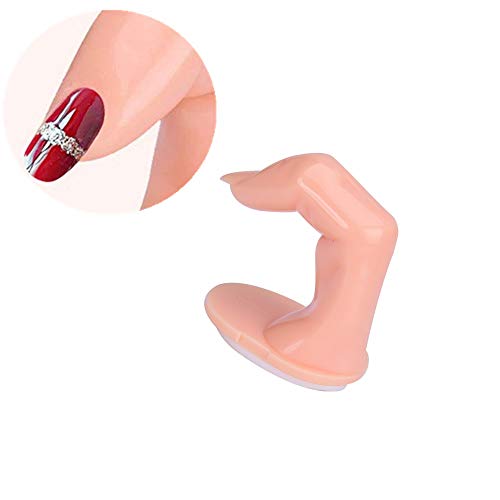 Practice Fingers For Acrylic Nails Gel Training Nail Art Practice Fingers Decoration Training Fingers, Plastic Fake Fingers With Nails, 10 Pack #TOP3