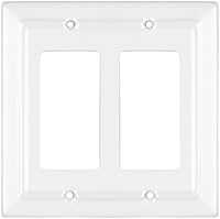 Vista 12 de Monarch Abode Placa de pared basculante de 4 segmentos, placa de pared decorativa para interruptor de metal, placa decorativa para interruptor