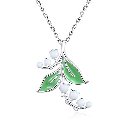 VIKI LYNN 925 Sterling Silver Elegant Lily of The Valley